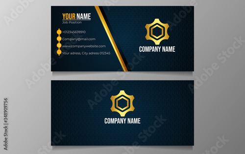 Clean And Modern Business Style business cards Template design