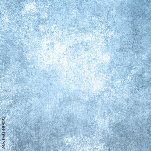 Blue designed grunge texture. Vintage background with space for text or image