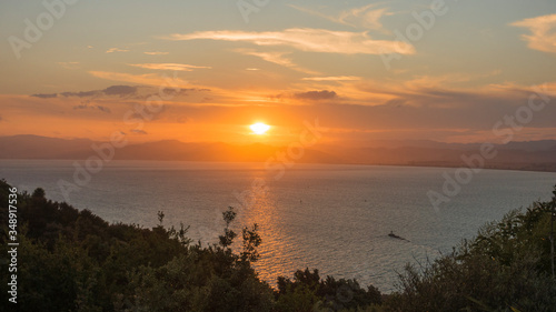 Sunset over Gisborne