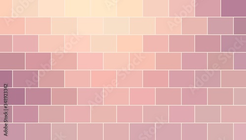 Pink brick wall abstract texture. Empty background.