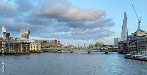 Photography view of the city of london