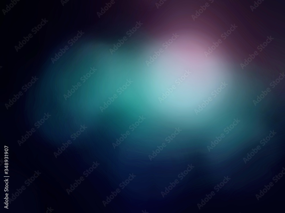 Abstract soft bokeh on color background. Abstract light background.