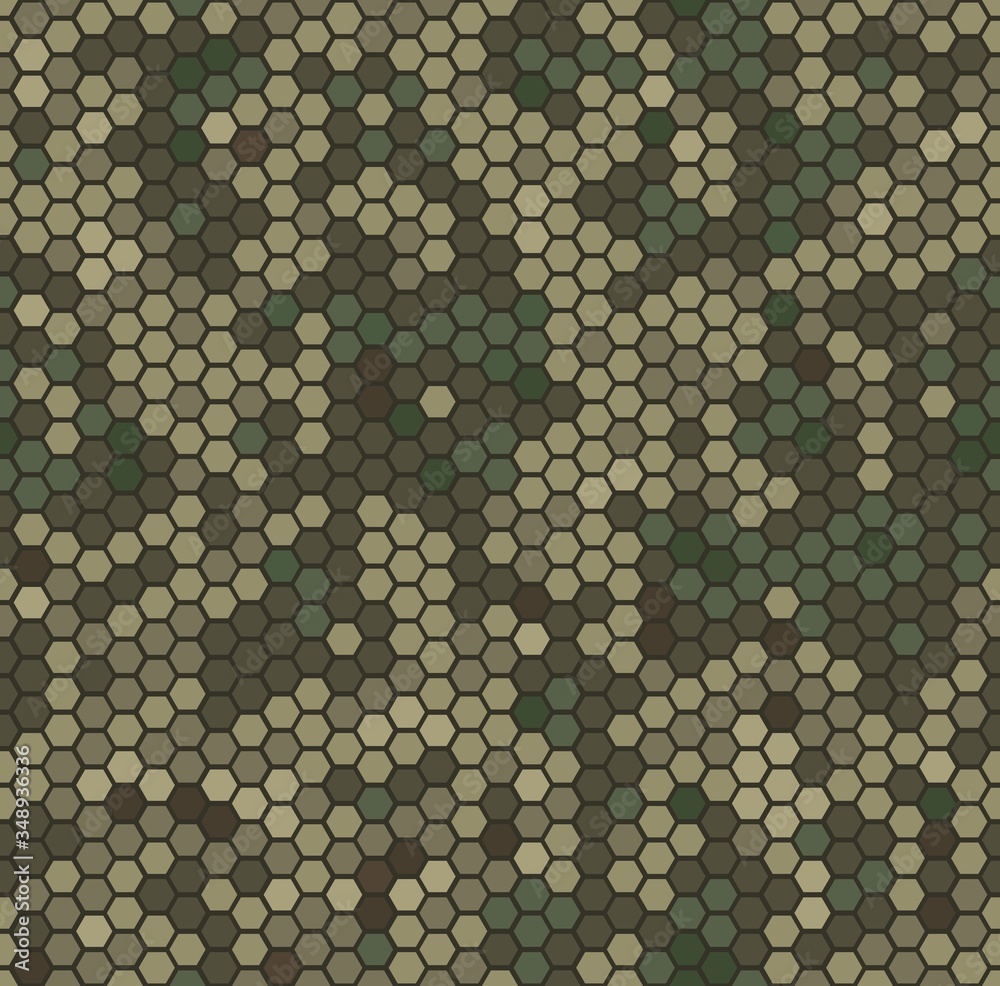 Texture military camouflage seamless pattern. Abstract army vector illustration