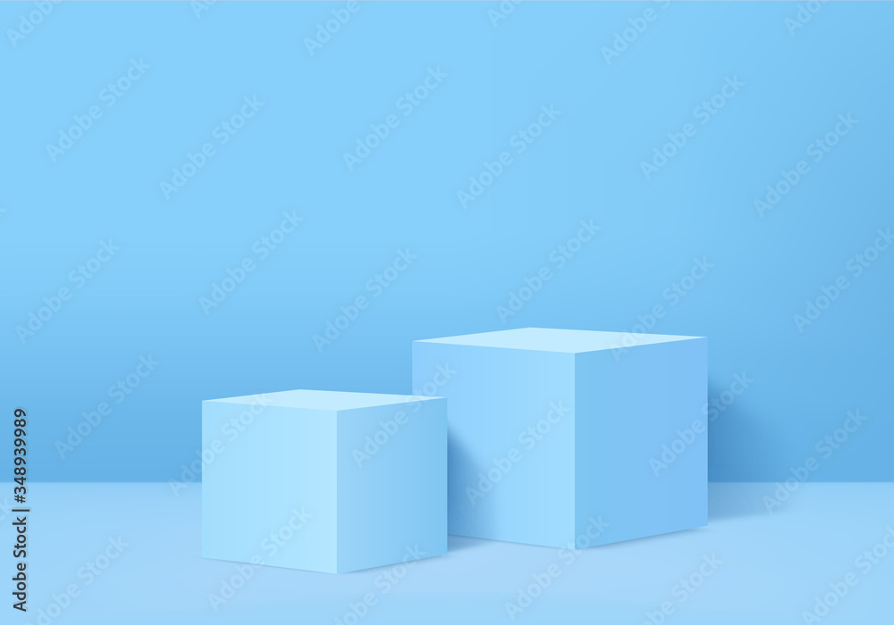 Minimal Podium and scene with 3d render vector in abstract blue background composition, 3d illustration mock up scene geometry shape platform forms for product display. stage for awards in modern. Minimal Podium and scene with 3d render vector in abstract blue background composition, 3d illustration mock up scene geometry shape platform forms for product display. stage for awards in modern.