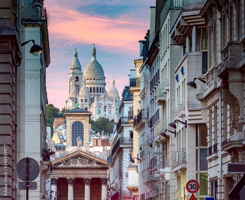 Quadro em tela Paris. Basilica Sacre Coeur.