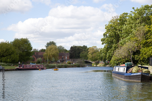 Views of The Thames in Abingdon, Oxfordshire, UK