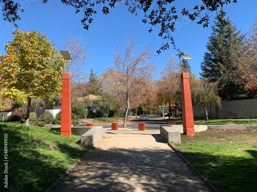 otoño en santiago de chile
