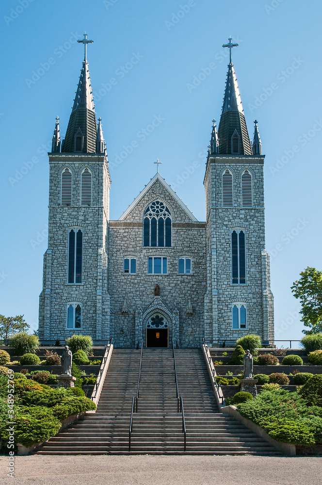 Martyrs' Shrine catholic church in Midland Ontario Canada