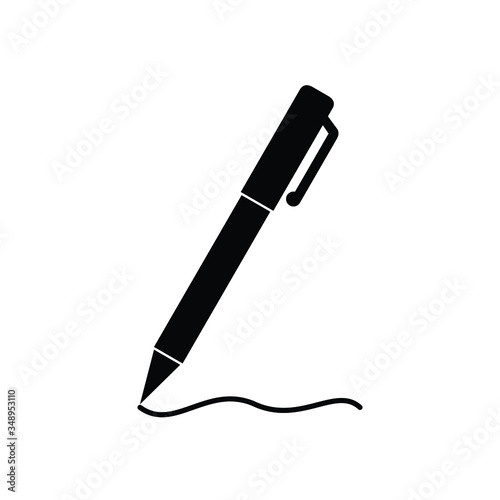 ballpoint pen for writing of the writers