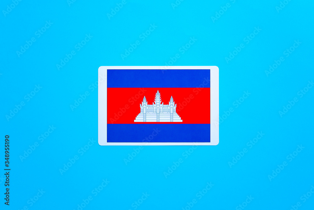 カンボジア国旗 Stock Photo Adobe Stock