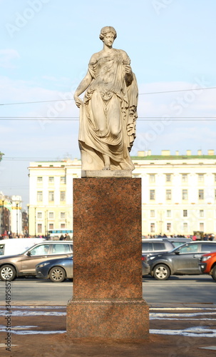Flora Farnese, Aleksandrovskiy sad, Saint Petersburg, Russia, April 2018