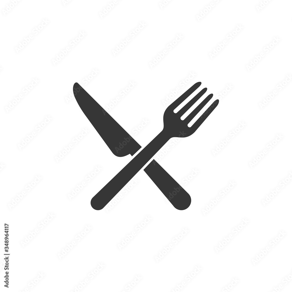 Fork And Knife Icon Vector Illustration Fork And Knife Icon Vector Illustration