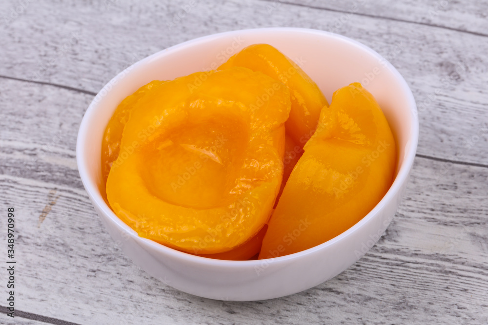 Sweet marinated peach Sweet marinated peach