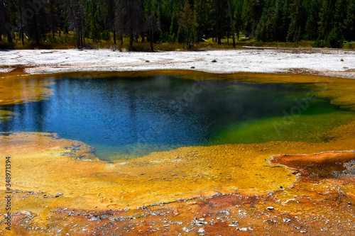 Emerald Pool, Yellowstone National Park
