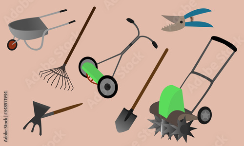 
garden tools