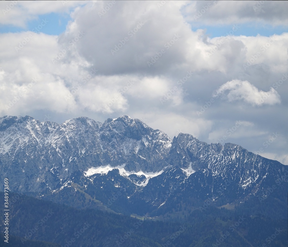 Auschschnitt Nordwand Wilder Kaiser