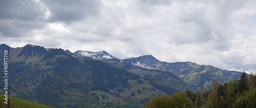 Panorama mit dem Großen Traithen