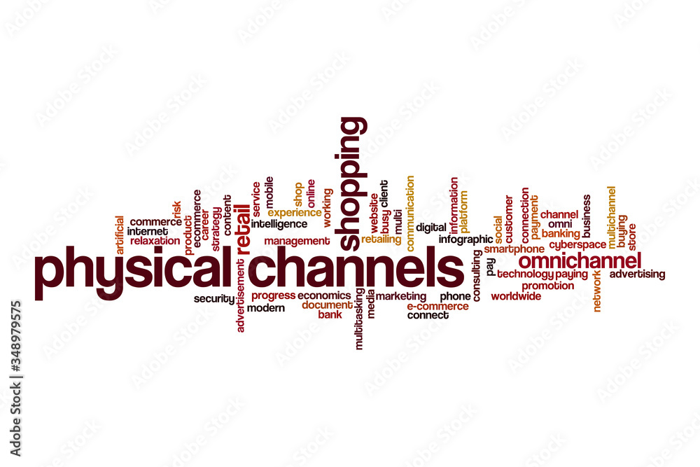Physical channels cloud concept
