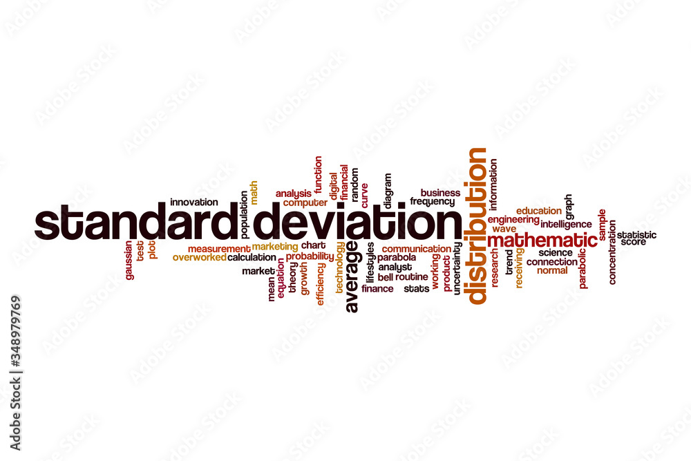 Standard deviation cloud concept