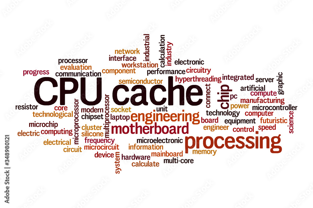 CPU cache cloud concept