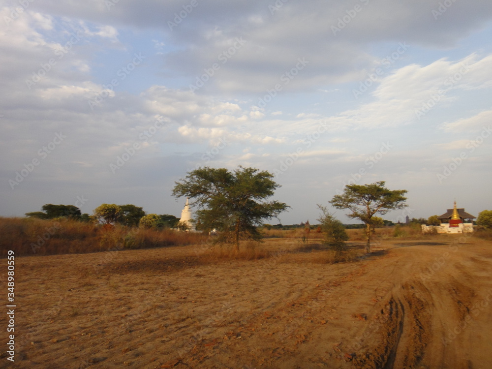 Obraz premium Templos de Bagan 