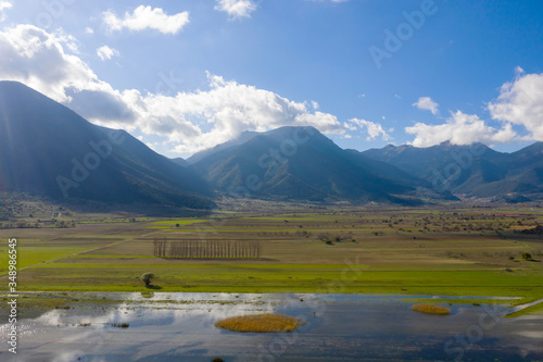 Lake Stymphalia in Greece photo