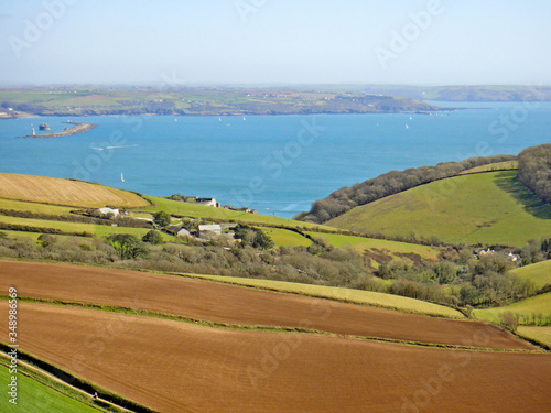 Rame peninsular and Plymouth Sound, Cornwall © Jenny Thompson