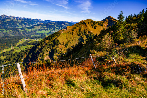 Winterstaude hill, Austrian Alps. photo