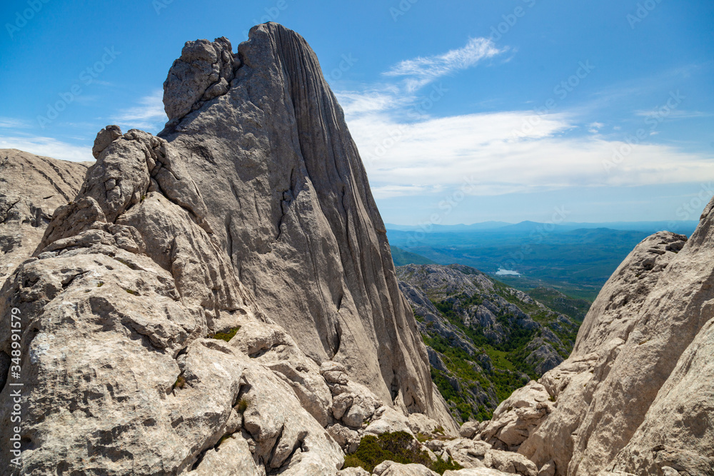 Tulove grede rocks on the Velebit Mountain, Croatia Tulove grede rocks on the Velebit Mountain, Croatia