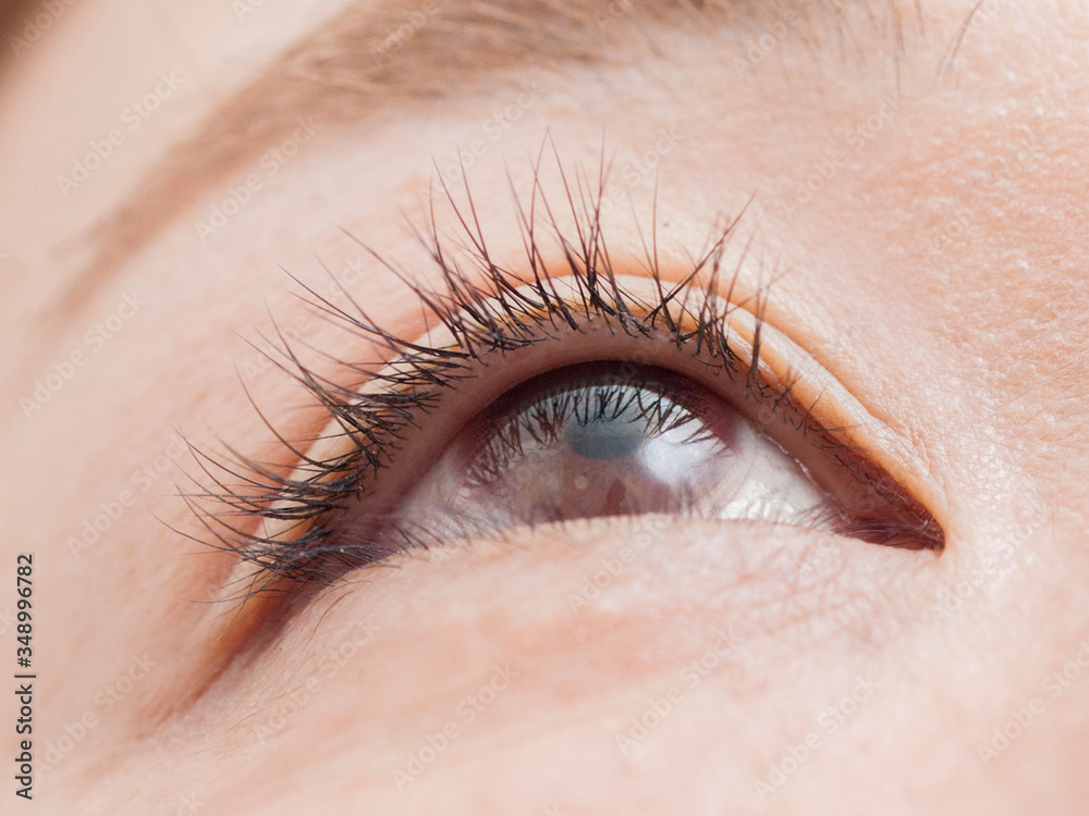 Fototapeta premium まつげ エクステ パーマ