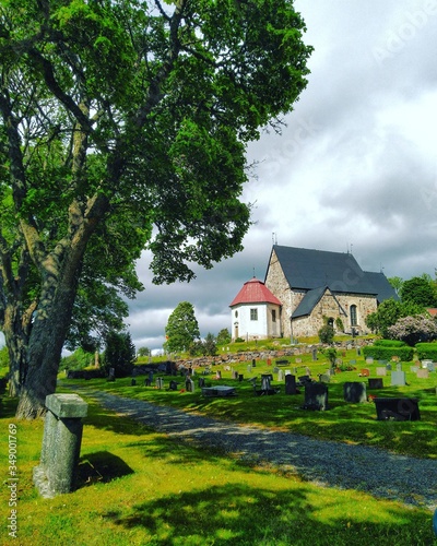 church in the village