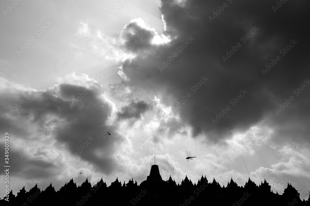 Fototapeta premium borobudur