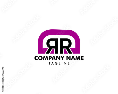 Initial Letter RRD Design Logo photo