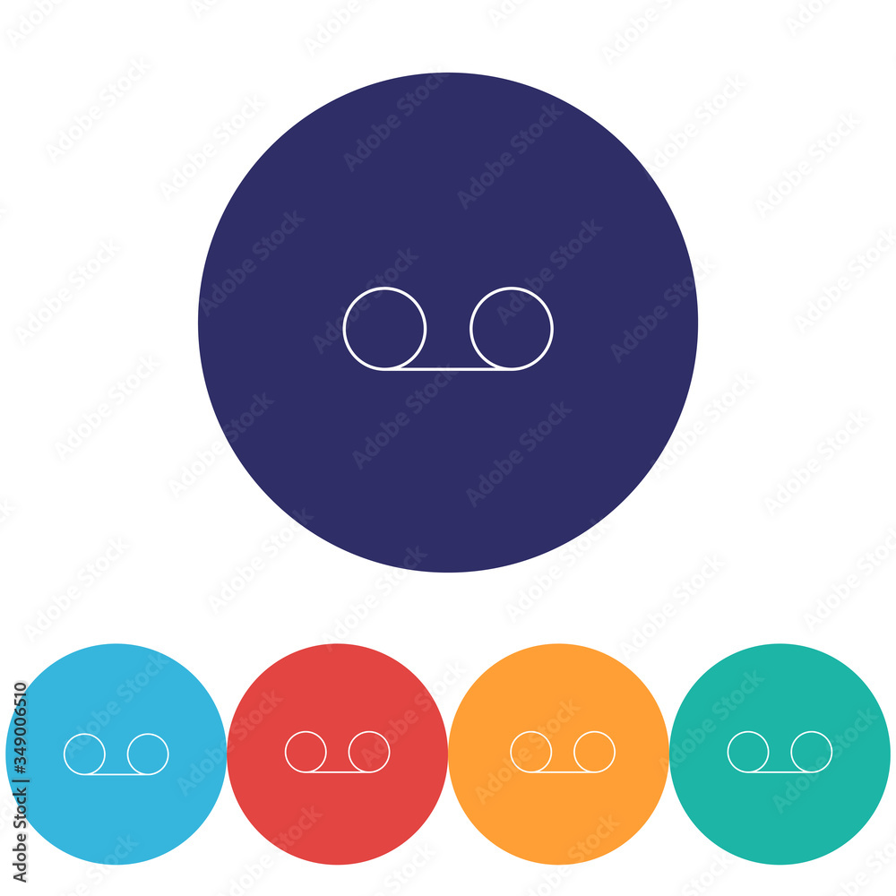 Play the film vector icon , lorem ipsum Flat design Play the film vector icon , lorem ipsum Flat design