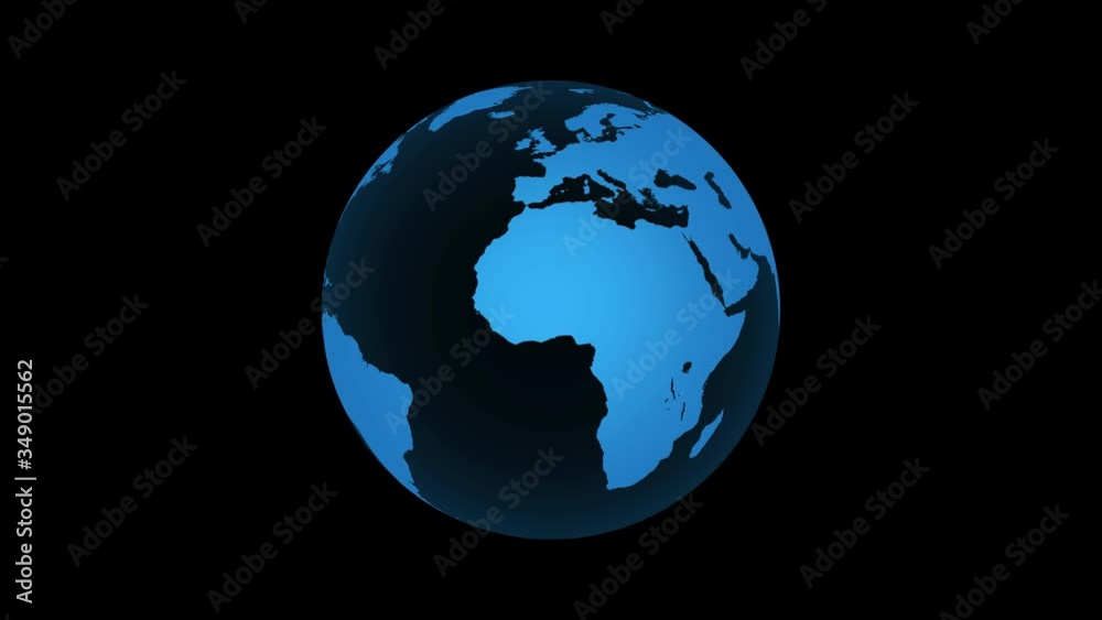 loopable globe background transparent alpha loopable globe background transparent alpha