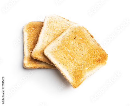 Roasted toast bread.