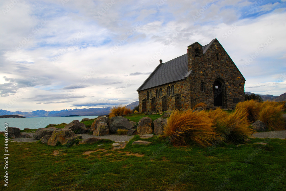 Church of the good Shepard at Lake Tekapo on New Zealand South Island Church of the good Shepard at Lake Tekapo on New Zealand South Island