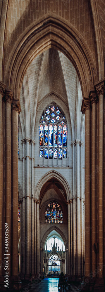 Interior catedral de Toledo