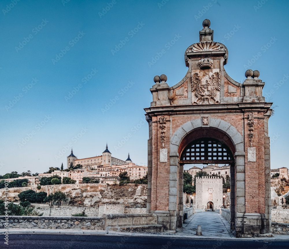 Obraz premium Panoramica de Toledo