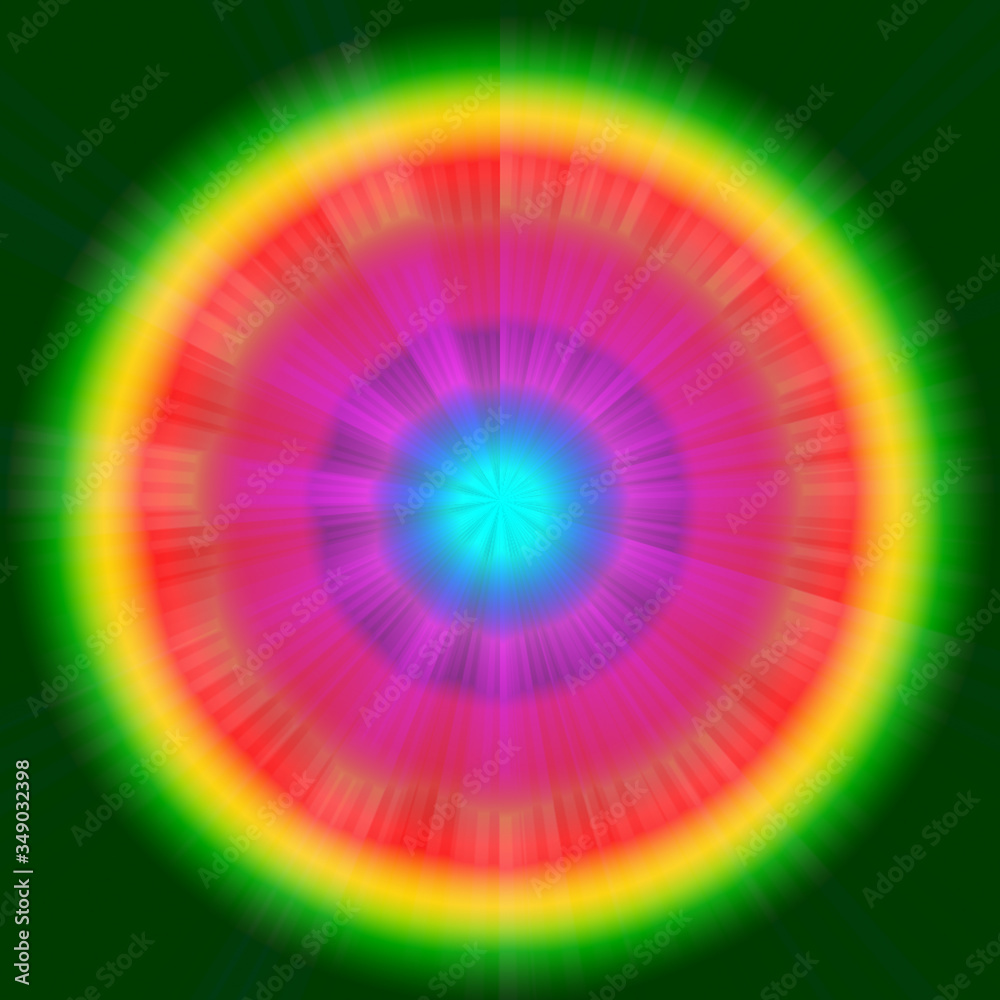 Obraz premium abstract rainbow background