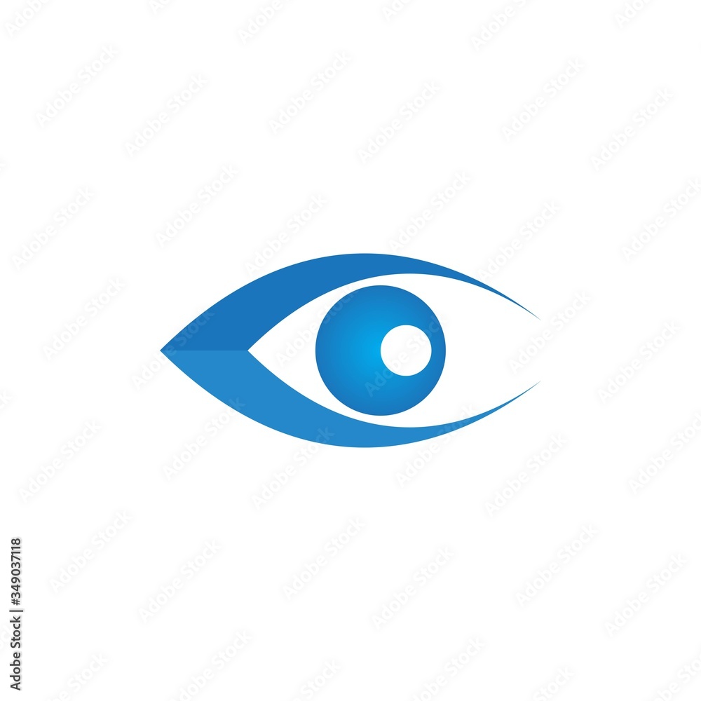 Eye illustration  logo