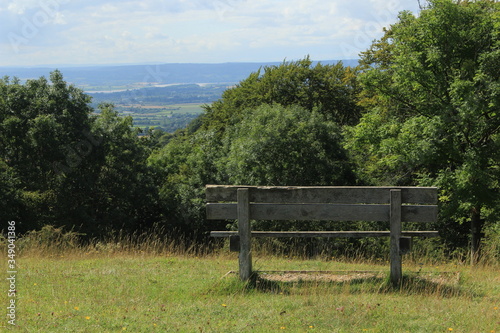 bench blocked view