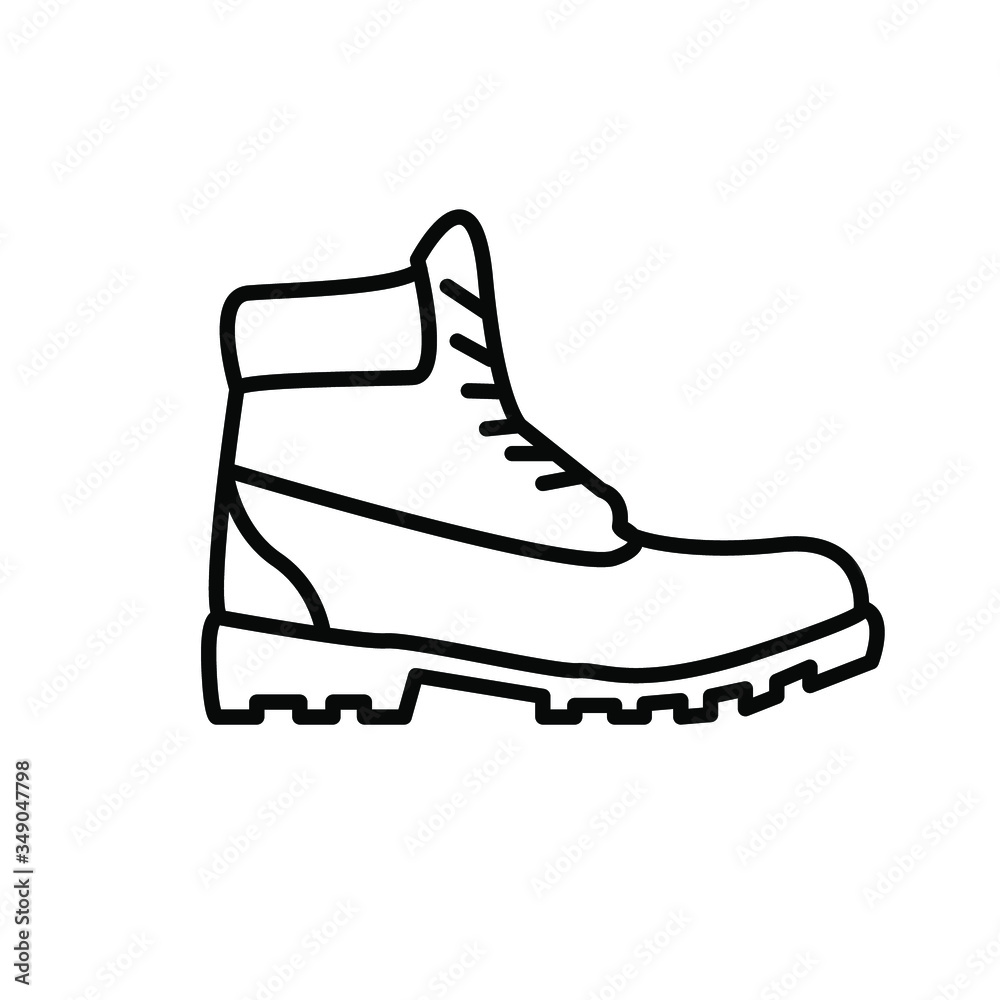 boot icon template