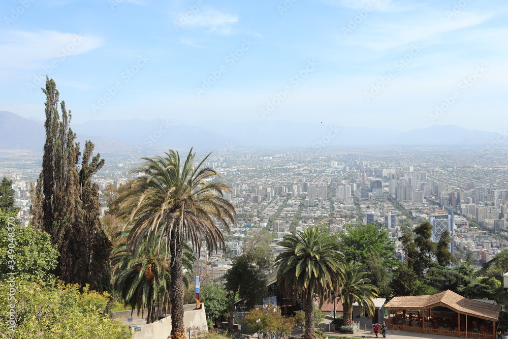Fototapeta premium Cerro Santa Lucia