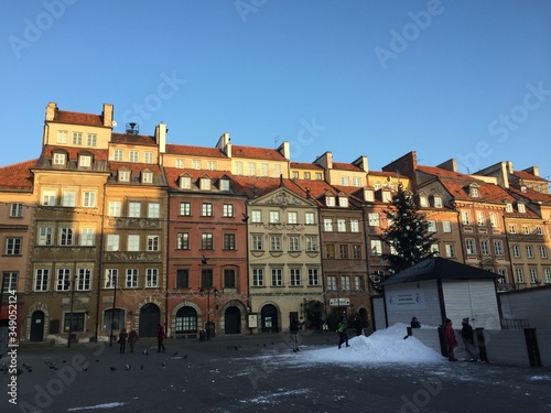 Warschau Polen im Winter 2015