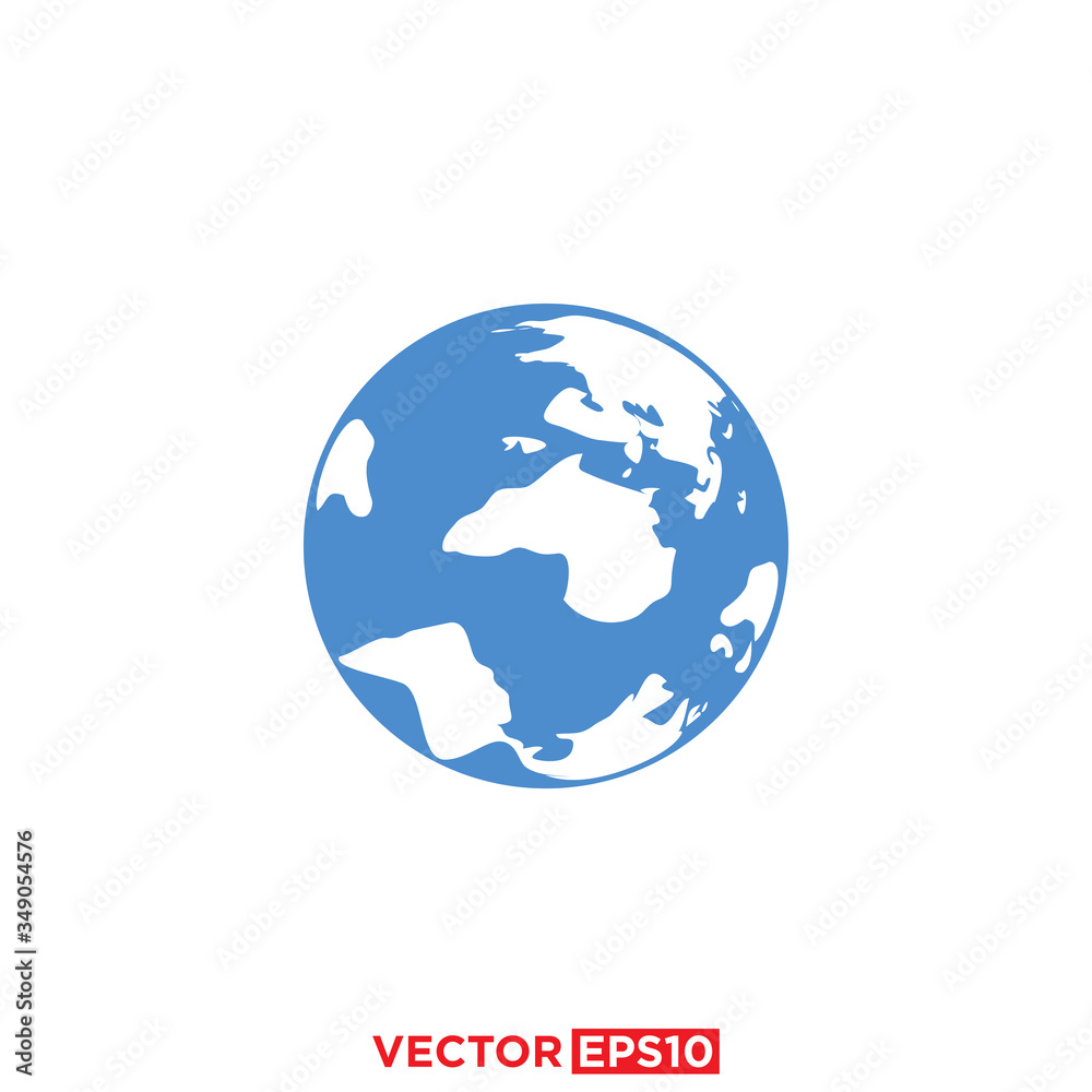Globe Icon Design Vector Illustration