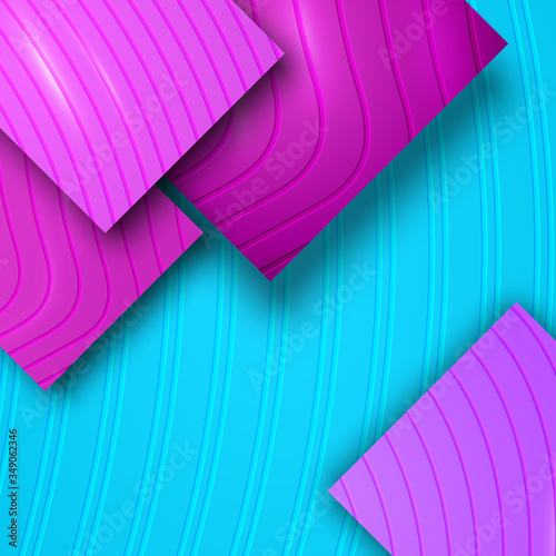 3D Colorful Modern Backgrou...