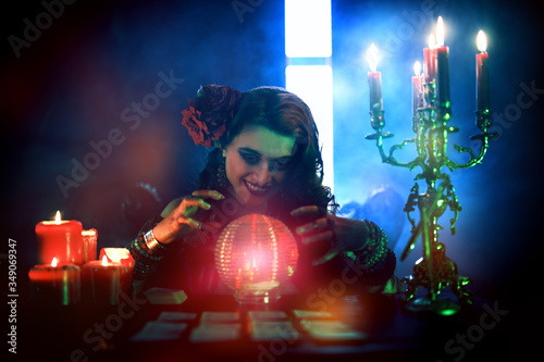 Картината върху платно esoterism and magic