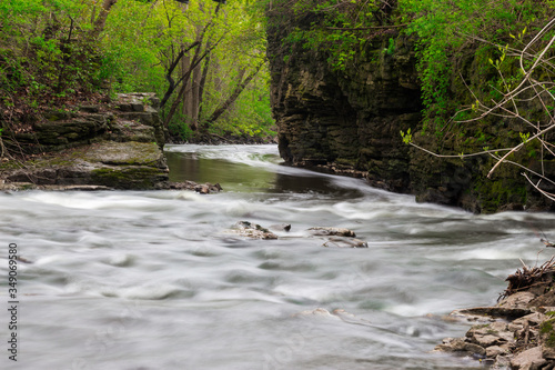 River in Menomonee Falls, Wisconsin