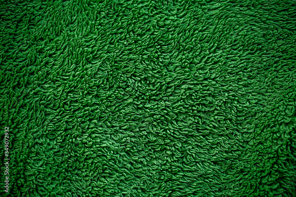 Fototapeta premium green fabric texture background